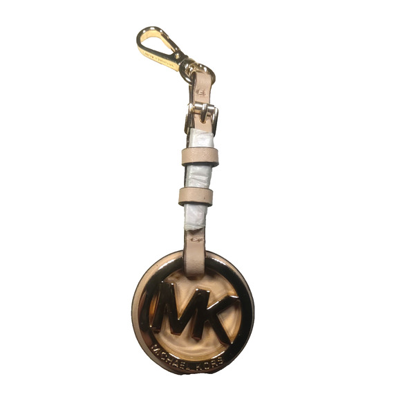 Michael Kors Handbags - Michael Kors Purse Clip Pink Leather Gold Tone